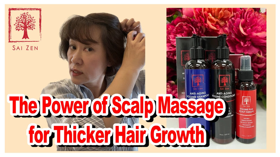 The Power of Scalp Massage for Thicker Hair Growth